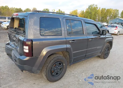 2017 Jeep Patriot Sport Fwd из США, поврежденный, VIN 1C4NJPBB7HD157734